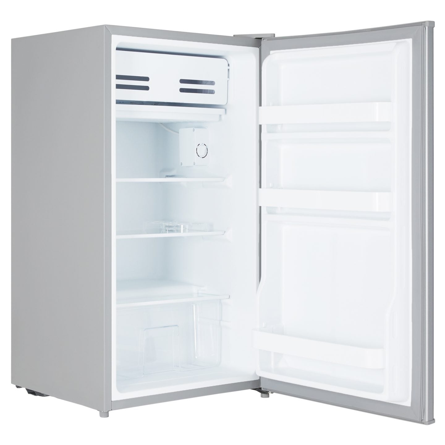 93L Freestanding Under Counter Fridge with Chiller Box – Silver