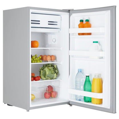 93L Freestanding Under Counter Fridge with Chiller Box – Silver
