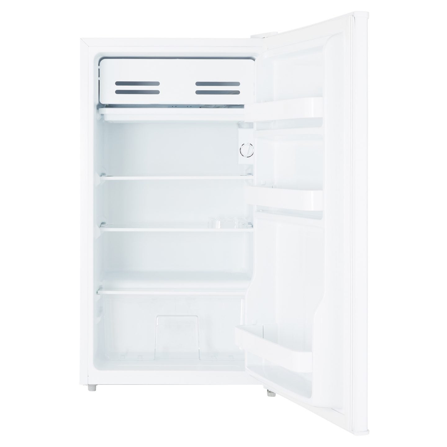 93L Freestanding Under Counter Fridge with Chiller Box – White