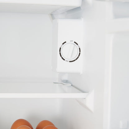 93L Freestanding Under Counter Fridge with Chiller Box – White