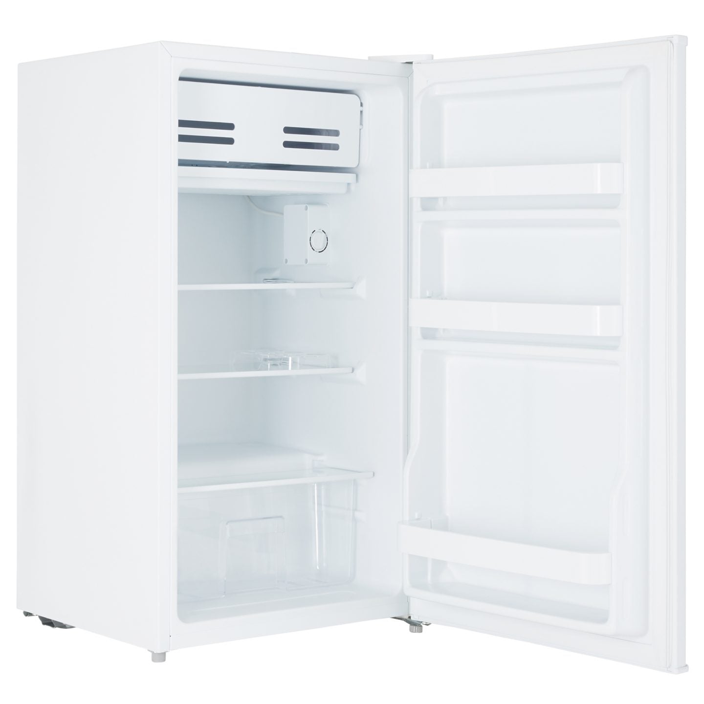 93L Freestanding Under Counter Fridge with Chiller Box – White