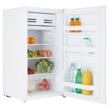 93L Freestanding Under Counter Fridge with Chiller Box – White