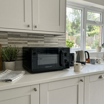 20L Freestanding Microwave 800W – Black