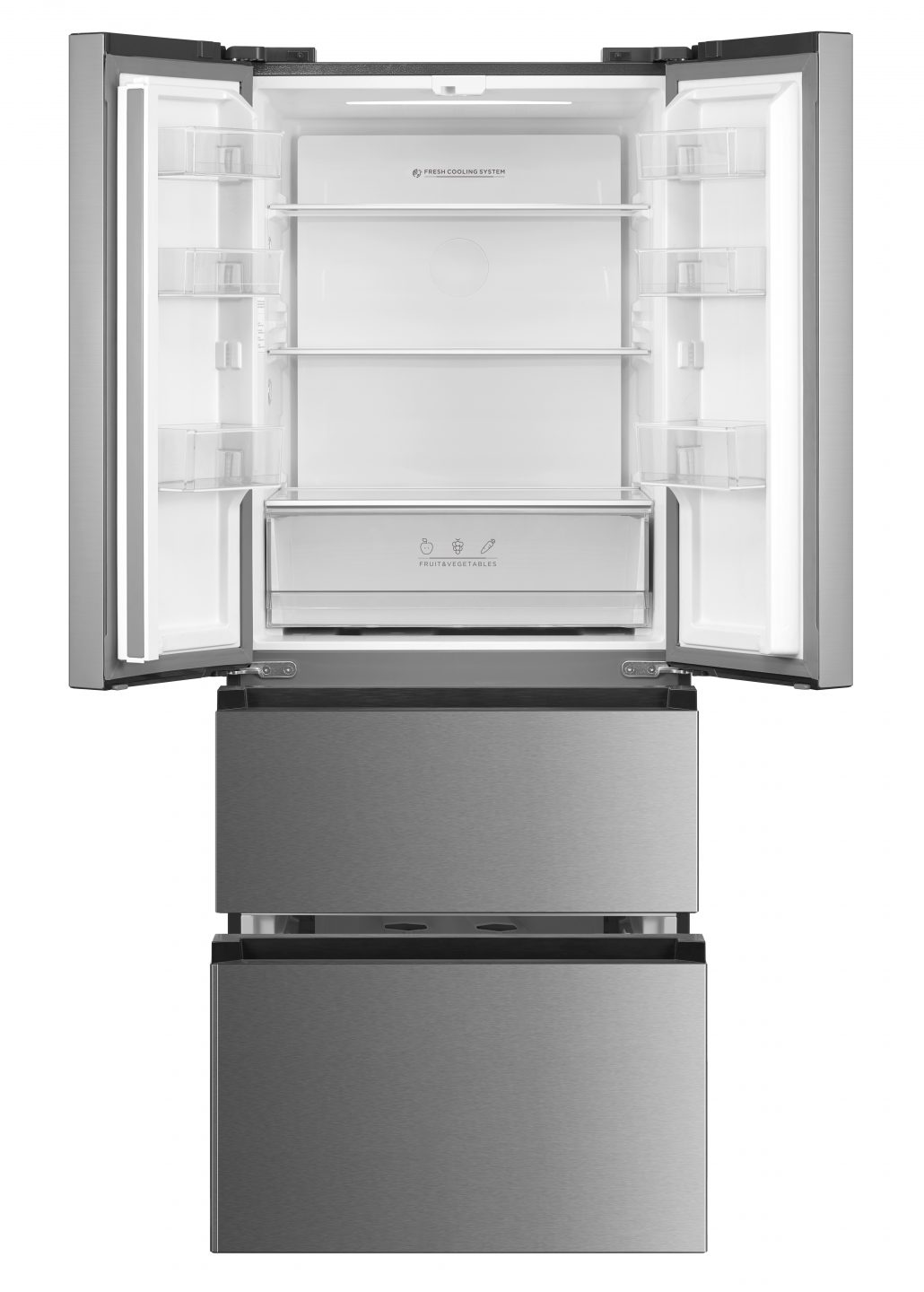 391L Freestanding Fridge Freezer 60/40 Frost Free – Stainless Steel