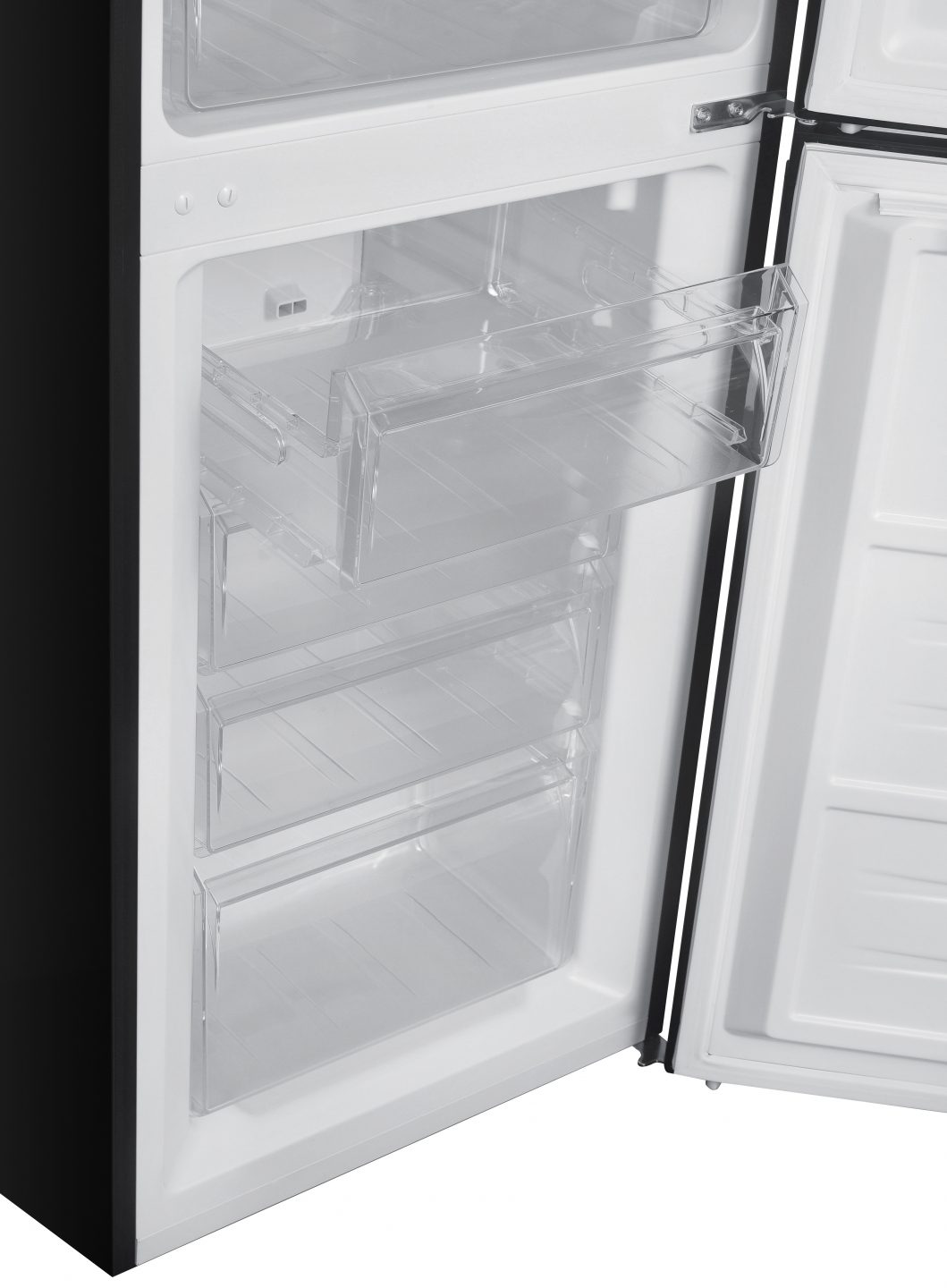 247L Freestanding Fridge Freezer 50/50 – Black