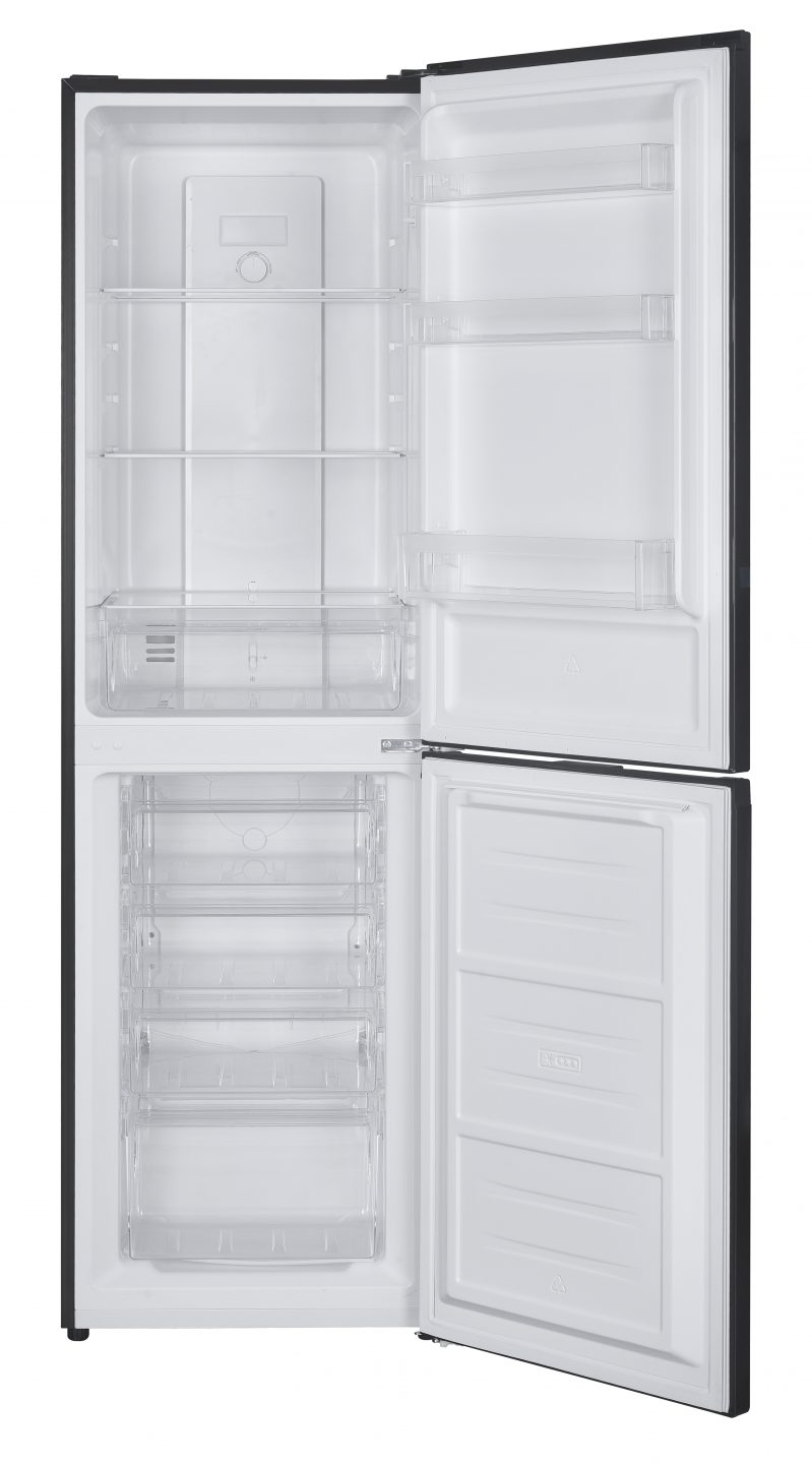 247L Freestanding Fridge Freezer 50/50 – Black
