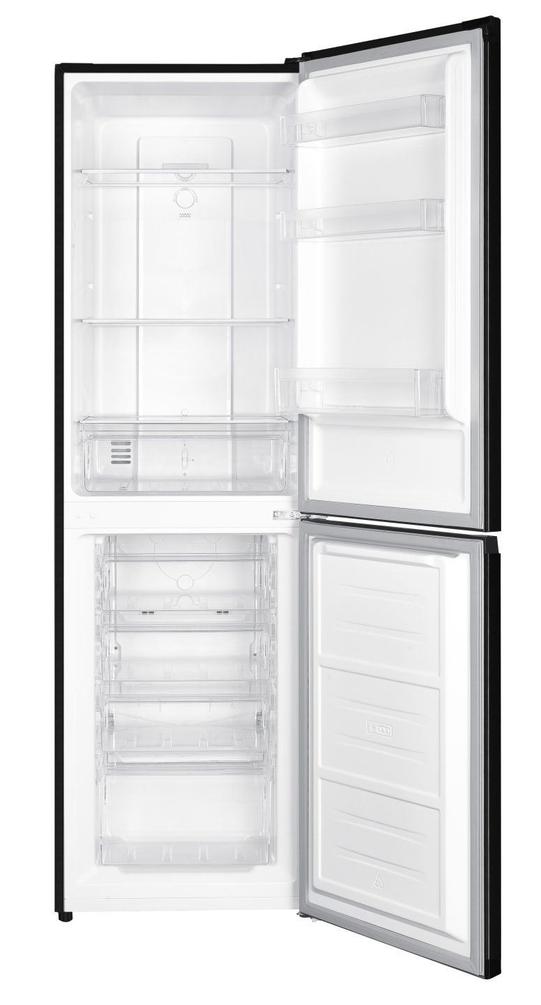 247L Freestanding Fridge Freezer 50/50 – Black