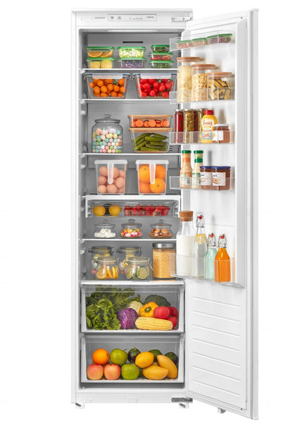 177cm Integrated Tall Larder Fridge & Freezer Pack – White