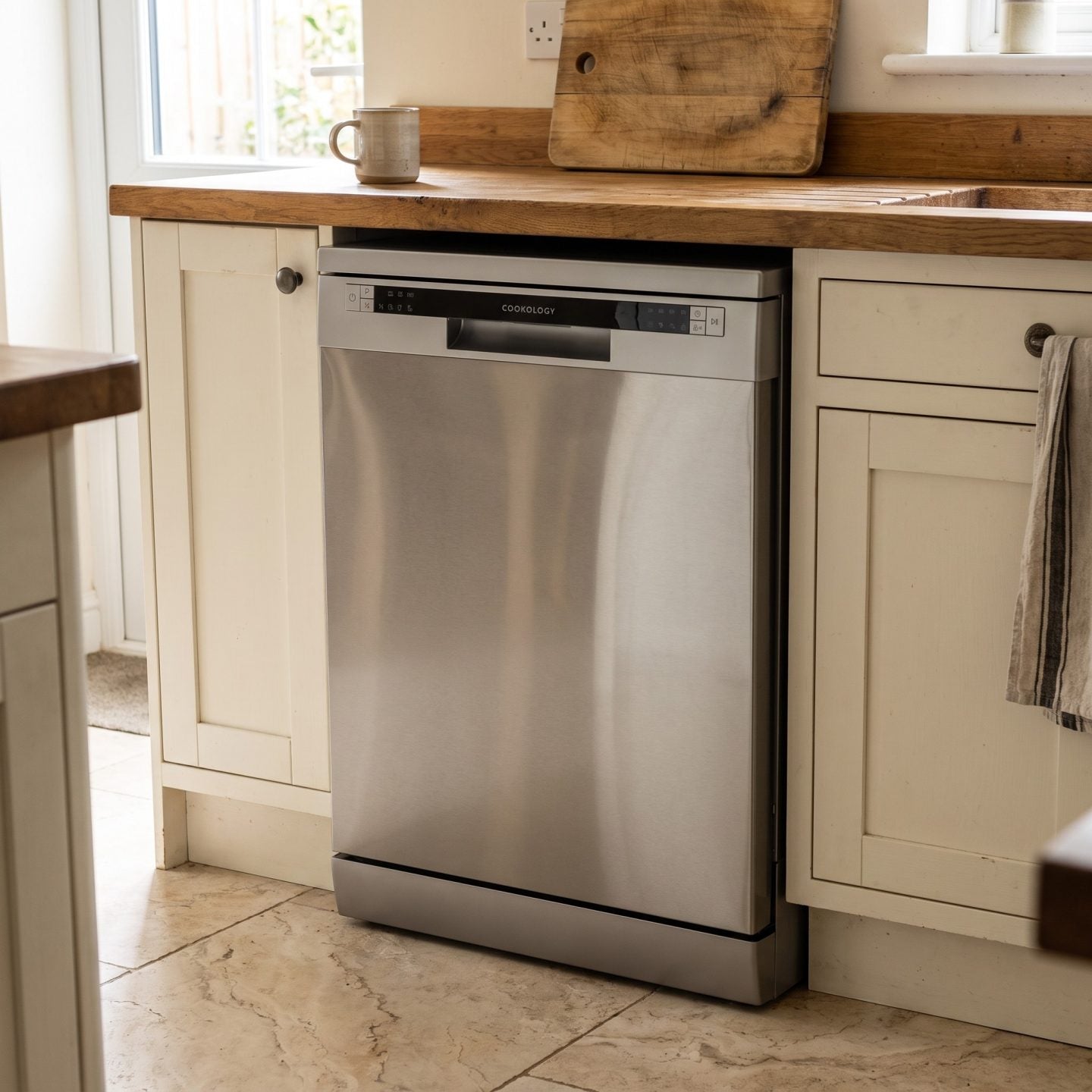 13 Place Settings Freestanding Dishwasher – Stainless Steel