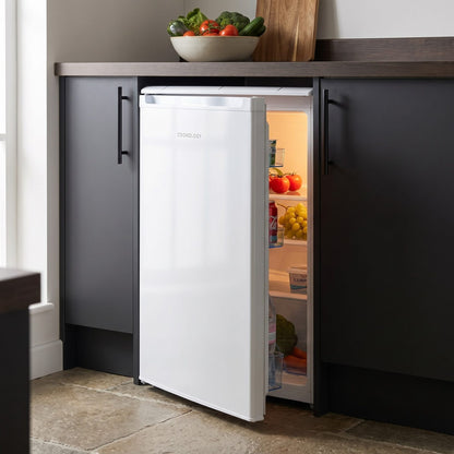 130L Freestanding Under Counter Fridge – White