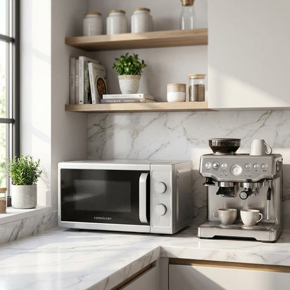 20L Freestanding Microwave 800W – Silver