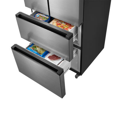 391L Freestanding Fridge Freezer 60/40 Frost Free – Stainless Steel