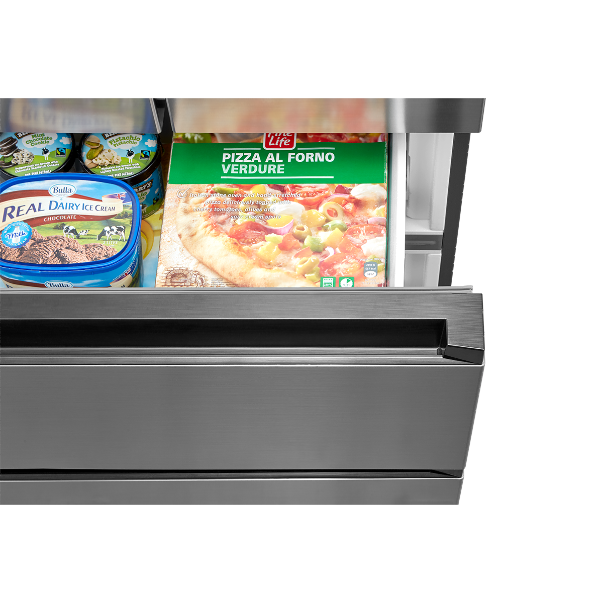 391L Freestanding Fridge Freezer 60/40 Frost Free – Stainless Steel
