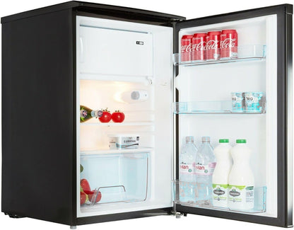 113L Freestanding Under Counter Fridge with Ice Box – Black